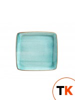 Столовая посуда из фарфора Bonna тарелка квадратная AQUA AURA AAQ MOV 19 KR (15х14 см) фото 1