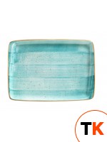 Столовая посуда из фарфора Bonna AQUA AURA тарелка квадратная AAQ MOV 26 DT (23х16 см)  фото 1