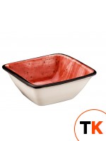Столовая посуда из фарфора Bonna PASSION тарелка квадратная APS MOV 23 CK (19х17 см) фото 1