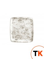 Столовая посуда из фарфора Bonna Rocks Brown тарелка квадратная RBR MOV 28 KR (22x20 см) фото 1