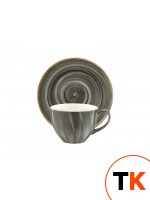 Столовая посуда из фарфора Bonna SPACE AURA чашка с блюдцем ASC GRM 01 CFT (180 мл) фото 1