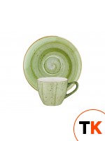 Столовая посуда из фарфора Bonna THERAPY AURA чашка с блюдцем ATH RIT 02 KFT (80 мл) фото 1