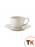 Столовая посуда из фарфора Bonna чашка кофейная с блюдцем Gourmet RIT02KFT (90 мл) фото 1