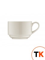 Столовая посуда из фарфора Bonna чашка чайная с блюдцем Banquet BNC01CFT (штабелируемая, 180 мл) фото 1