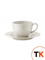 Столовая посуда из фарфора Bonna чашка чайная с блюдцем Gourmet RIT01CFT (230 мл) фото 1