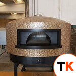 Печь для пиццы на дровах CEKY D100 купольная MOSAIC фото 1