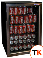 Шкаф холодильный со стеклом COOLEQ TBC-145 черный фото 1