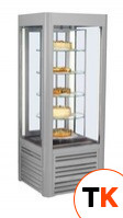 Шкаф кондитерский холодильный ANTILA 02 SCA вращающиеся полки серебристый для шоколада фото 1