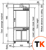 ШКАФ ПЕКАРСКИЙ MIWE ECONO 10.0604 КОМПЛЕКТ С РАССТОЕЧНЫМ ШКАФОМ 16 FP CONTROL М фото 1