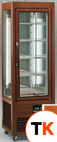 Шкаф кондитерский холодильный TECFRIGO SALOON 350G светлый орех фото 1