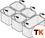 Комплект из 5 корзин для макароноварки TECNOINOX 399507 фото 1