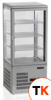 Шкаф кондитерский холодильный TEFCOLD UPD80-I-GREY серый фото 1
