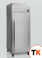 Шкаф холодильный с глухой дверью TEFCOLD RK710-P нержавеющий фото 1