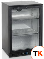 Шкаф холодильный со стеклом TEFCOLD BA10H-I барный черный фото 1