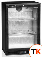 Шкаф холодильный со стеклом TEFCOLD DB125H-I барный черный фото 1