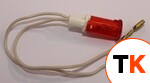Лампа ITERMA индикаторная красная асн3 фото 1