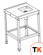 Стол для грязной посуды ITERMA 430 сб-361/610/550 пмм/м сз фото 1