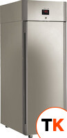 Шкаф морозильный с глухой дверью POLAIR CB107-GM нержавеющий фото 1
