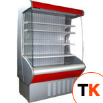 Горка холодильная CRETE F20-08 VM 0,7-2 (CARBOMA вхсп-0,7) красная фото 1