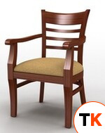 Кресло деревянное F-0204 фото 1