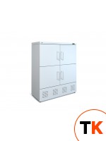 Шкаф холодильный комбинированный ШХК-800, 4 глух. двери, статика фото 1