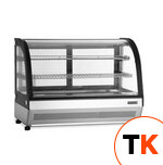 ВИТРИНА ХОЛОДИЛЬНАЯ КОНДИТЕРСКАЯ НАСТОЛЬНАЯ TEFCOLD LCT750C-P/BLACK ЧЕРНАЯ фото 1