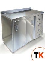 СТОЛ ПРИСТЕННЫЙ СПС-226/1507 КУПЕ Л - Техно-ТТ - 170531