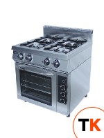 ПЛИТА 4 КОНФ. GRILL MASTER Ф4ПДГ/800 50001Э - Grill Master - 178899 фото 1