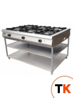 ПЛИТА 6 КОНФ. GRILL MASTER Ф6П2Г/1000 ГАЗ 50060 - Grill Master - 169864 фото 1