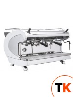 КОФЕМАШИНА AURELIA WAVE 2GR S/ БЕЛЫЙ ЖЕМЧУГ+ПОДСВЕТКА+ВЫСОКАЯ ГРУППА 1Ф 167971 - Nuova Simonelli - 187899 фото 1