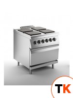 ПЛИТА ЭЛЕКТРИЧЕСКАЯ 4 КОНФОРОЧН. 700 СЕРИИ APACH CHEF LINE SLRE87FE - Apach Chef Line - 218855 фото 1