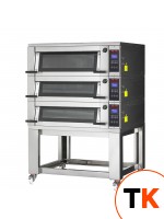 ПЕЧЬ ПОДОВАЯ БЕЗ КОЗЫРЬКА С ПОДСТАВКОЙ БЕЗ НАПРАВЛЯЮЩИХ APACH BAKERY LINE E6K2L DP - Apach Bakery Line - 353021 фото 1