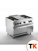 ПЛИТА СО СПЛОШНОЙ ПОВЕРХНОСТЬЮ ГАЗОВАЯ 900 СЕРИИ APACH CHEF LINE SLRSTG129R4FG - Apach Chef Line - 354302 фото 1