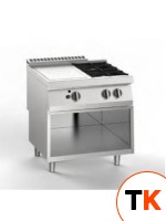 ПЛИТА СО СПЛОШНОЙ ПОВЕРХНОСТЬЮ ГАЗОВАЯ 700 СЕРИИ APACH CHEF LINE SLRSTG87R2DXOS - Apach Chef Line - 354547 фото 1