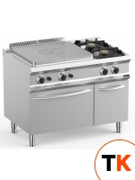 ПЛИТА СО СПЛОШНОЙ ПОВЕРХНОСТЬЮ ГАЗОВАЯ 700 СЕРИИ APACH CHEF LINE GLRSTG117DXFGP - Apach Chef Line - 356299 фото 1