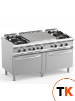 ПЛИТА СО СПЛОШНОЙ ПОВЕРХНОСТЬЮ ГАЗОВАЯ 700 СЕРИИ APACH CHEF LINE GLRSTG157R4FGP - Apach Chef Line - 356300 фото 1