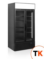 ШКАФ ХОЛОДИЛЬНЫЙ СО СТЕКЛОМ TEFCOLD FSC1000H BLACK - Tefcold - 398999 фото 1