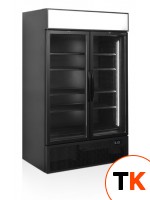 ШКАФ ХОЛОДИЛЬНЫЙ СО СТЕКЛОМ TEFCOLD FSC1200H BLACK - Tefcold - 399000 фото 1