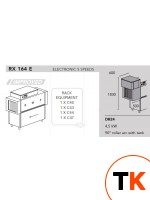 МАШИНА ПОСУДОМОЕЧНАЯ DIHR RX 164 E DX+DR24+DDE+XP - Dihr - 400001 фото 1