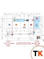 МАШИНА ПОСУДОМОЕЧНАЯ DIHR RX 356 SX+DDE+HR20+DR69/ДЕЛЕНИЕ 3 ЧАСТИ - Dihr - 403298 фото 1