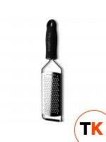 Терка Gourmet крупная, нерж.сталь, ручка пластиковая, цвет черный 45000 - MICROPLANE - 368319 фото 1