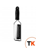 Терка Gourmet ленточная средняя, нерж.сталь, ручка пластиковая, цвет черный 45002 - MICROPLANE - 368320 фото 1