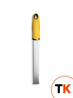 Терка Premium Classic для цедры и сыра, нерж.сталь, ручка пластиковая, цвет желтый 46620 - MICROPLANE - 368323 фото 1