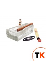 Пепельница для сигар «Сигара»;стекло;,H=52,L=183,B=112мм; 03170458, 1783682 - Libbey - 398488 фото 1