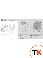 МАШИНА ПОСУДОМОЕЧНАЯ DIHR RX 246 DX+DDE+HR10+DR99+SAN/ДЕЛЕНИЕ 2 ЧАСТИ - Dihr - 409282 фото 1