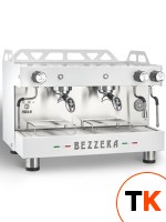 КОФЕМАШИНА ПОЛУАВТОМАТ BEZZERA MODA PM 2GR БЕЛАЯ+ЭКОНОМАЙЗ+ПОДСВЕТ МУЛЬТИФАЗНАЯ - BEZZERA - 410334 фото 1