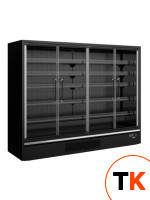 ГОРКА ХОЛОДИЛЬНАЯ ПРИСТЕННАЯ TEFCOLD GALAXY+ GP26FGD BLACK - Tefcold - 432399 фото 1