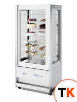 ВИТРИНА КОНДИТЕРСКАЯ ISA CRISTAL TOWER PASTRY 93 H206 RV TN WHITE - ISA - 430846 фото 1