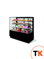ВИТРИНА КОНДИТЕРСКАЯ VETE II KUB LUX 130 ЧЕРНЫЙ МАТ./МЕТАЛЛИК/КРАШЕННАЯ (ВК273 (280-124)) - CHILZ - 432568 фото 1