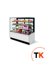 ВИТРИНА КОНДИТЕРСКАЯ VETE II KUB LUX 130 БЕЛЫЙ ГЛЯНЕЦ/МЕТАЛЛИК/КРАШЕННАЯ (ВК273 (280-125)) - CHILZ - 432569 фото 1